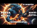 Download Lagu Solar Leviathan: Instrumental Power, Speed \u0026 Heavy Metal Album | 70 Minutes of Cosmic Fury ⚡🔥🌌