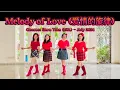 Lagu Melody of Love (爱情的旋律) - Line Dance (Demo by Pretty Women)