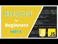 JavaScript introduction for beginners part 4 objects