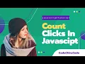count clicks in javascript javascript basic projects javascript basic projects for practice