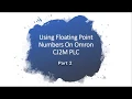 Using Floating Point Values On Omron PLC Part 2 of 4