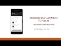 Android Development Tutorial - Print PDF contains Image