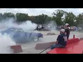 Burning down main street, burnout contest Vian Oklahoma 2019
