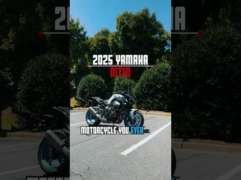 One bike, almost anything. But is the MT-10 too much for the street? #YamahaMT10 #MT10