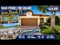 Vero Beach FL Waterfront Home for Sale Lakes at Waterway Village 5040 Pendelton Square