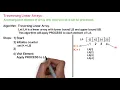 Class 12th Computer Science - I Chapter 2 Traversing linear Array with example