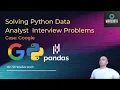 Solving Python Data Analysis Interview Questions - Google