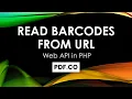 How to Read Barcode from URL Asynchronously in PHP
