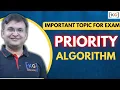 3 15 Priority scheduling algorithm in os in hindi with examples preemptive and non preemptive