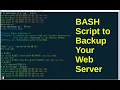 BASH Script mybackup sh to Backup the entire content of your Web Server