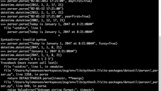 Python Dateutil Library - Feb 8 2019