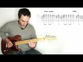 Sharp Dressed Man - First Solo, 3 ways to play it - ZZ Top - guitar lesson / tutorial with tab