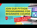Python Data Analysis for Beginners Upskill Boost Your Career London Academy of IT