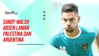 Sedih, Gegara Cedera Sandy Walsh Batal Debut untuk Timnas Indonesia