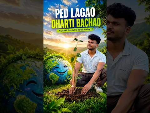 🌱 1 Subscribe = 1 Tree 🌳 || Green India || #playstation #plants #treeplantation #treework