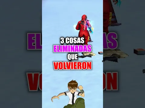 3 Cosas ELIMINADAS Que VOLVIERON a Free Fire #silocorp