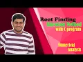 Root Finding Bisection Method with code in C program Bangla