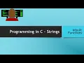 Programming in C - String part 3