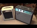 99 5W Stage Right Amp vs Vintage Silverface Champ Fair Match or Slaughter