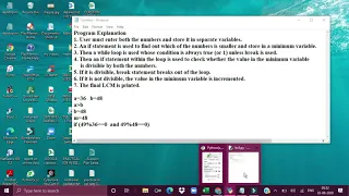 HCF AND LCM IN PYTHON