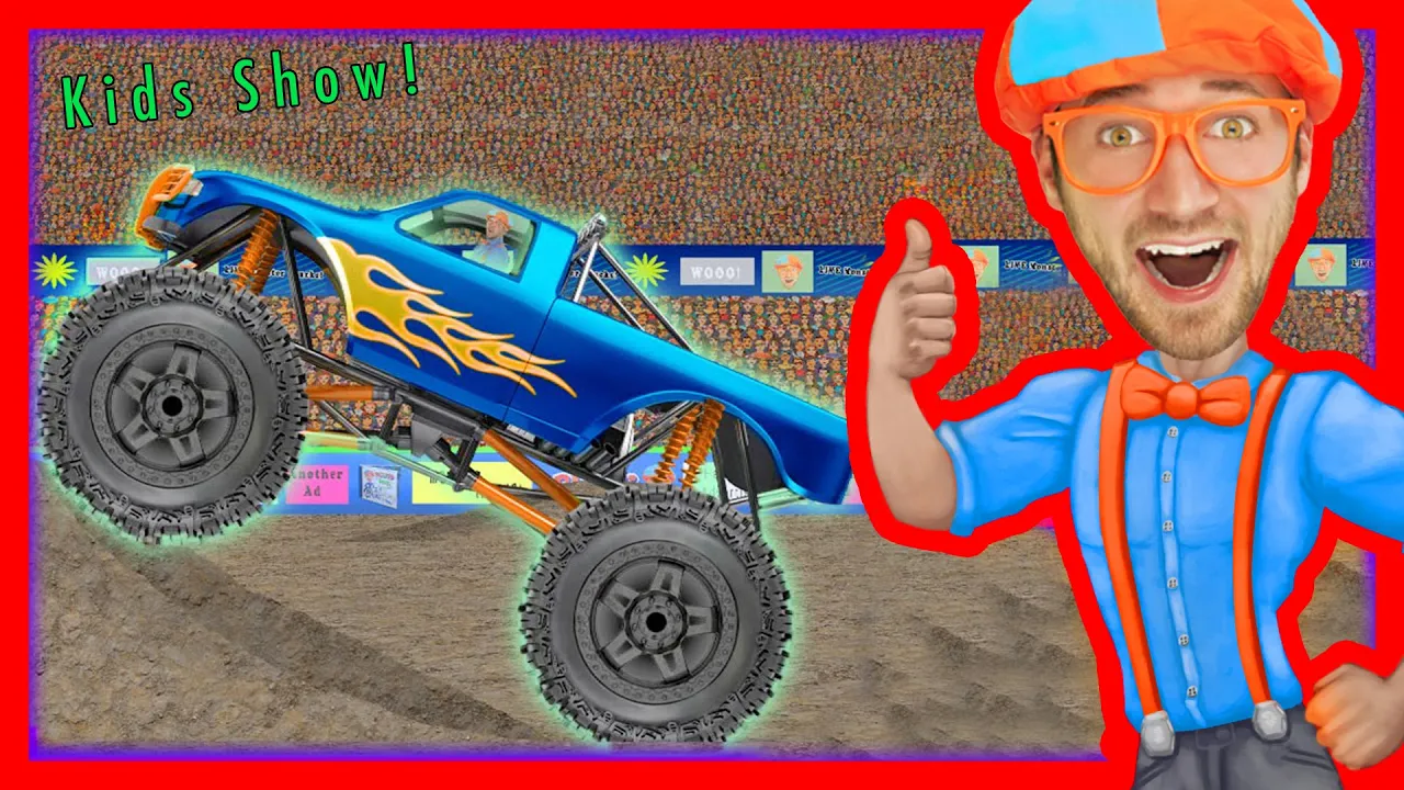 Monster Truck Song - Educational videos for preschoolers - Blippi Monster Truck Song - Educational videos for preschoolers - Blippi