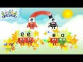Learn to Read EE EA and E - E Phonics and Word Magic alphablocks