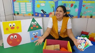 Aula para Educação Infantil - Maternal 3: Formas geométricas