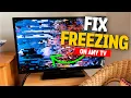 How to FIX Freezing TV Picture Try This First