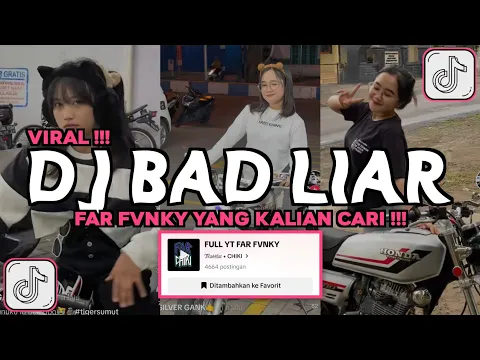 Download MP3 DJ BAD LIAR FAR FVNKY | DJ SO LOOK ME IN THE EYES VIRAL TIKTOK 2023