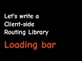 Adding the loading indicator for slower networks