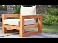 DIY Modern Outdoor Chair