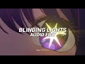 Lagu Blinding Lights (Instrumental) - The Weeknd [Edit Audio]