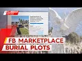 Sydney grave listed for sale on Facebook Marketplace for 100k A Current Affair