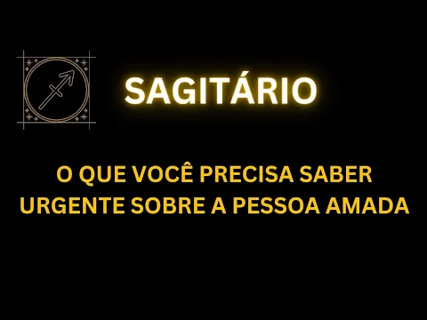 Download MP3 SAGITÁRIO ♐ ESSA PESSOA PENSA MUITO EM VOCÊ E VOU TE CONTAR O MOTIVO DISSO ‼️