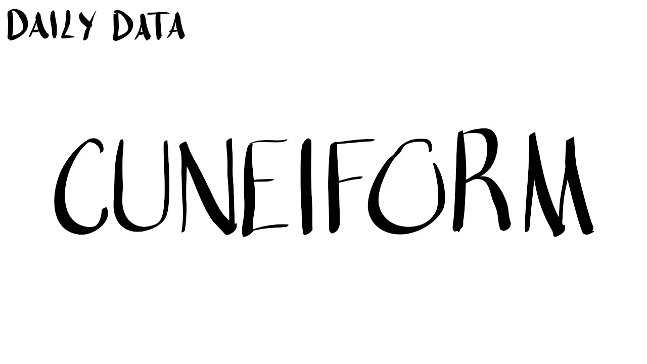 Daily Data: Cuneiform