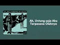 The Jansen - Ah, Untung saja Aku terpesona olehnya | karaoke