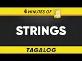 Javascript String in 4 minutes Tagalog
