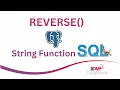 REVERSE Scalar String Function in SQL