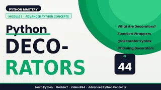 Python Decorators Explained Function Wrapping Made Easy