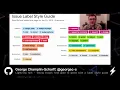 Taking issues from good to great with a label style guide - GitHub Satellite 2020