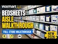 Walmart Bedsheets Aisle Walkthrough 2026 Bedding Sheet Sets