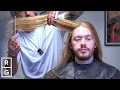He Got A LONG Layered Hairstyle Mens Long Haircut Transformation