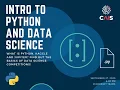 CAIS Presents Introduction to Python and Data Science Workshop