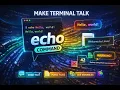 Linux echo Tutorial Print Text Variables Generate Files Like a Pro