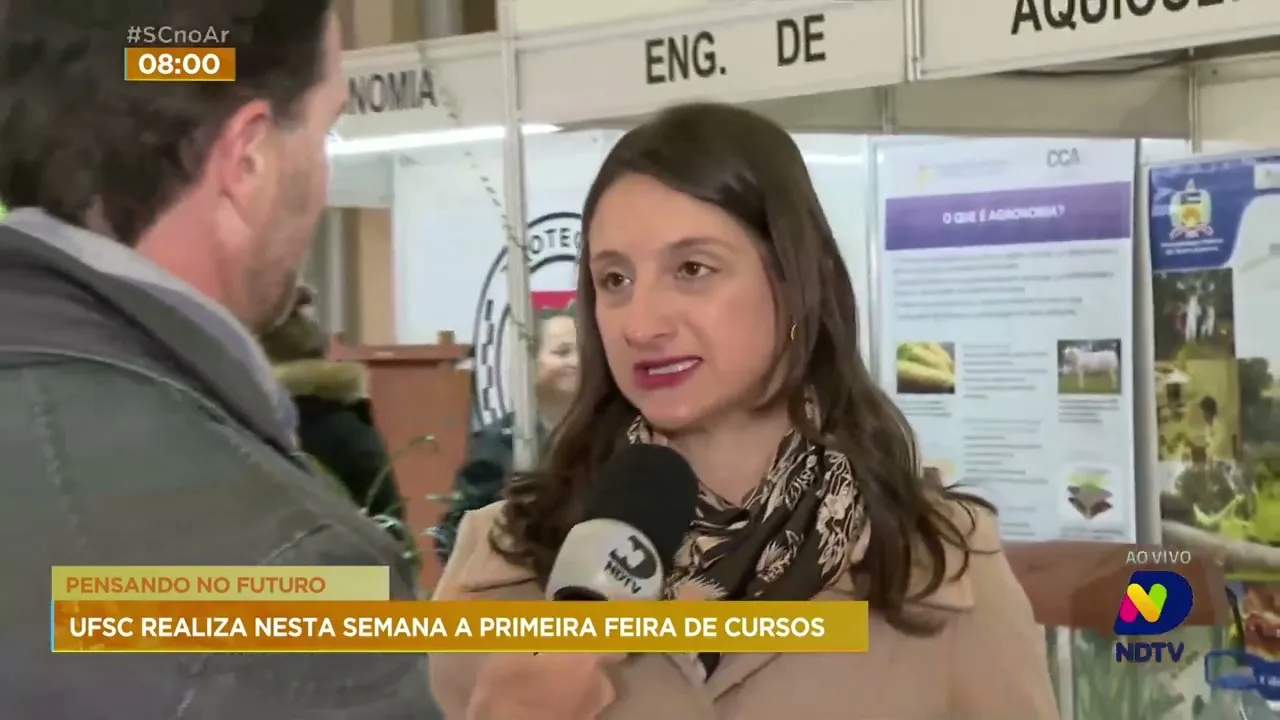 UFSC lança edital do vestibular unificado 2024 e a 1ª feira das Profissões nesta terça-feira