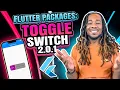 Unpacking Flutter Packages Toggle Switch v 2 0 1 How To Use A Widget That Switches Options