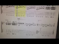 Goin`to Chicago   Intro   T Bone Walker   TabFaceGuitar by A  F  Pinto   Enjoy!