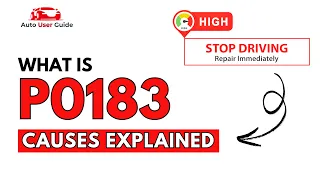What is P0183 Engine Error Code Causes Explained