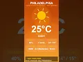 Philadelphia Weather Report