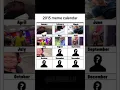 2015 Meme Calendar